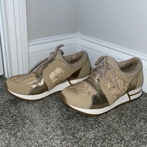 Soda snakeskin sneakers